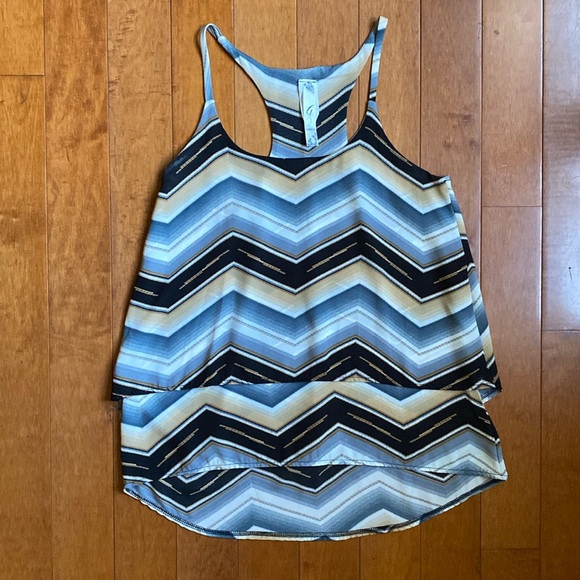Chevron Dressy Tank - Picture 1 of 3